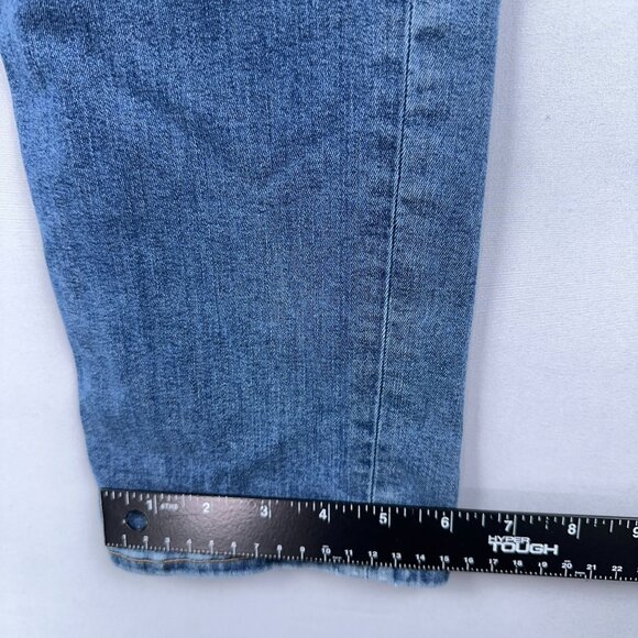 Banana Republic Traveler Skinny Jeans Mens Size 31X32 Slim Fit Medium Wash Blue - Picture 10 of 12